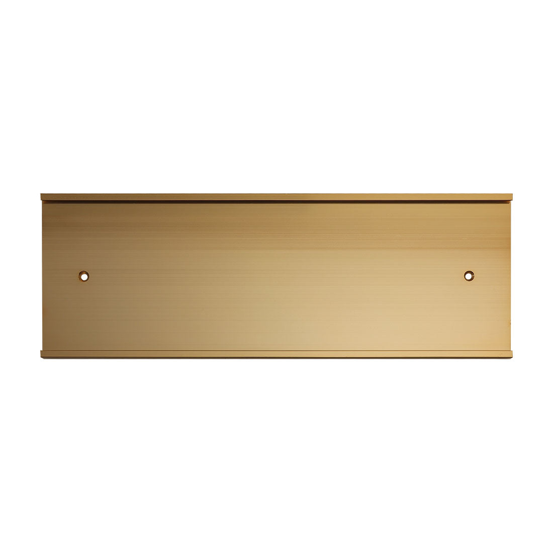 Write-Boards™ 12" x 4" - Brass Slide Plate Holder