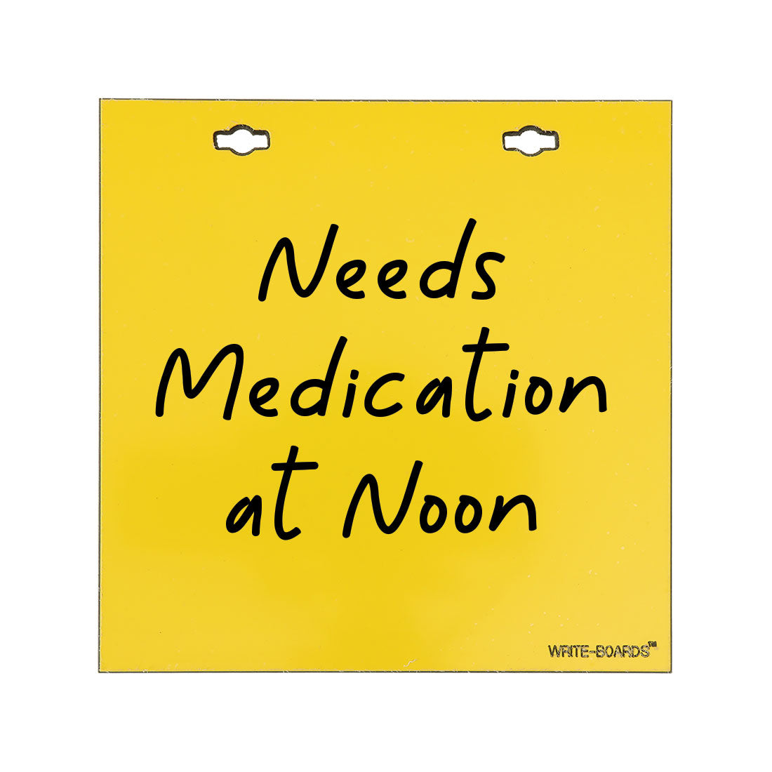 Write-Boards™ 6" x 6" - Blank 2 Hole