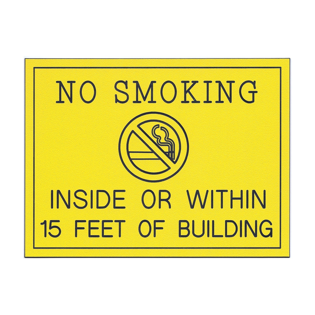 NO SMOKING