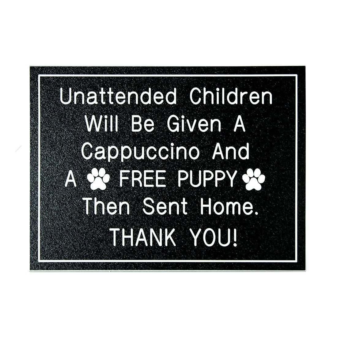 Unattended Children... FREE PUPPY