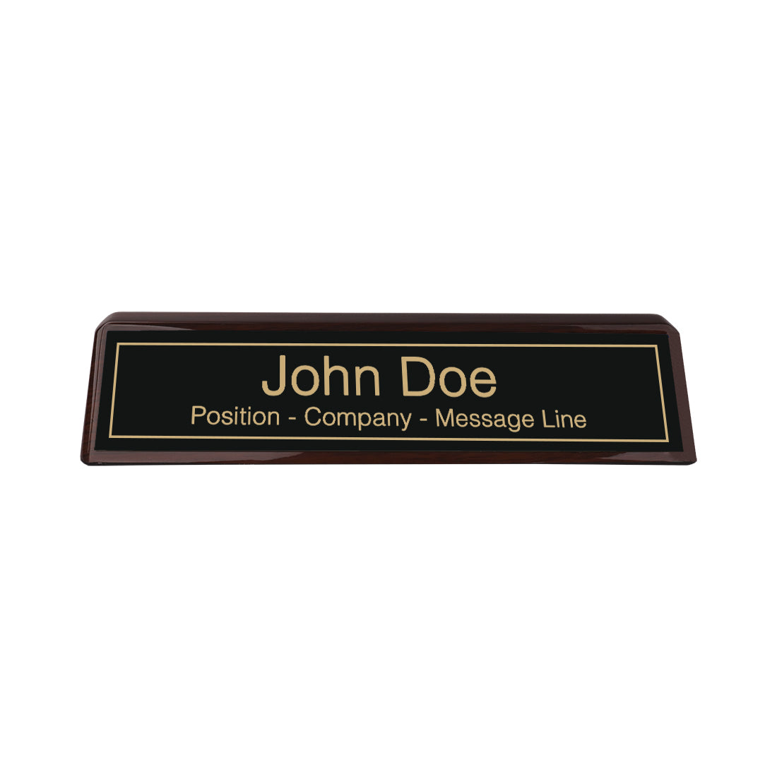 Engraved Desk Nameplate