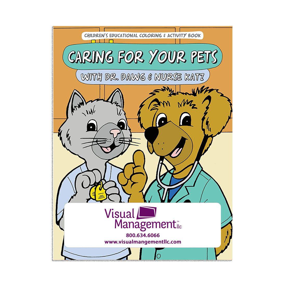 Activity & Coloring Book - Caring for Your Pets