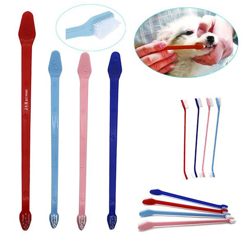 Double-Sided Pet Toothbrush