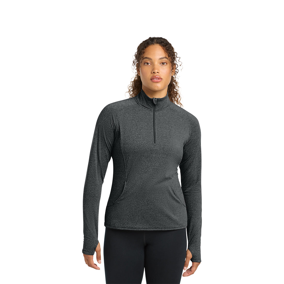 Stretch Pull Over 1/4 Zip - Ladies