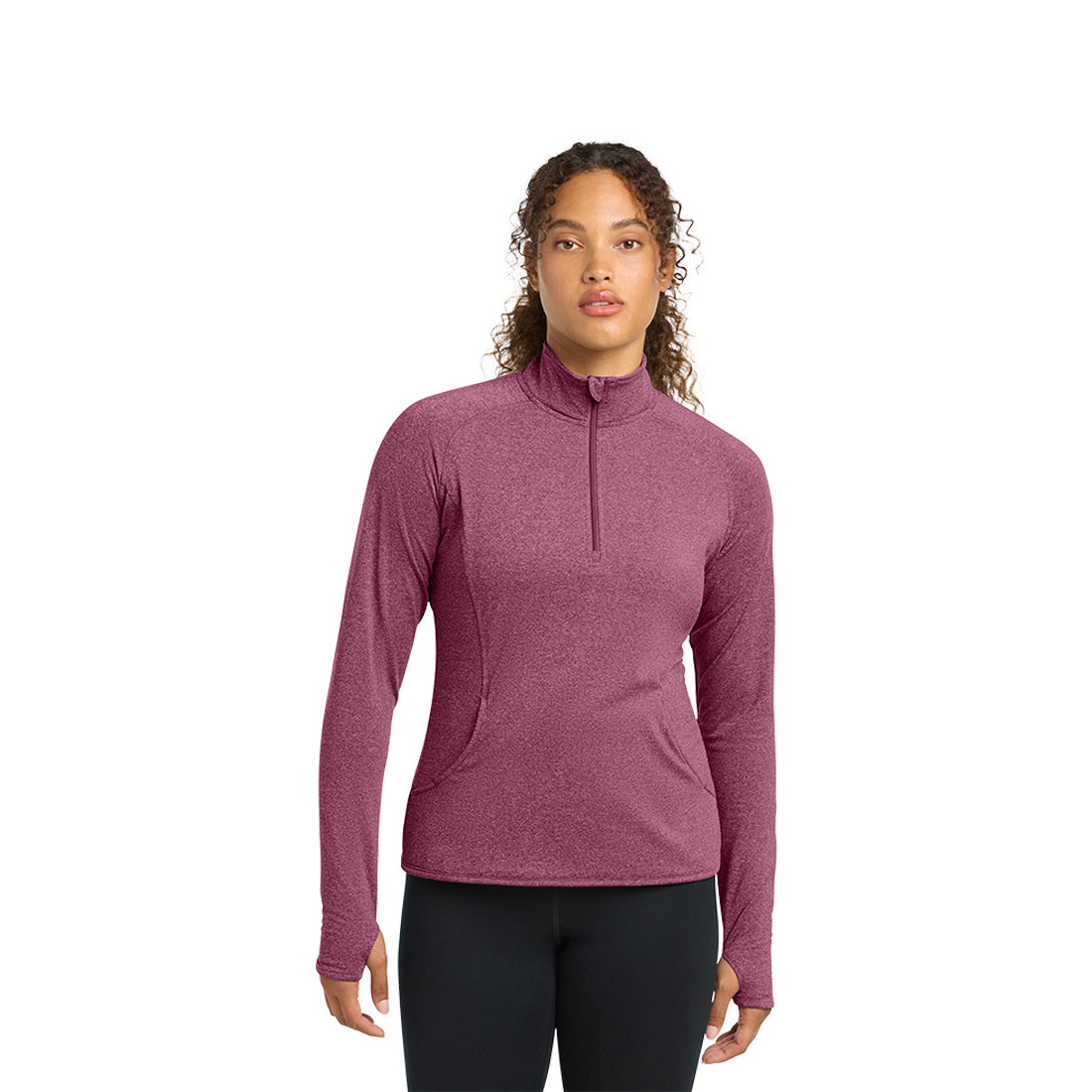 Stretch Pull Over 1/4 Zip - Ladies