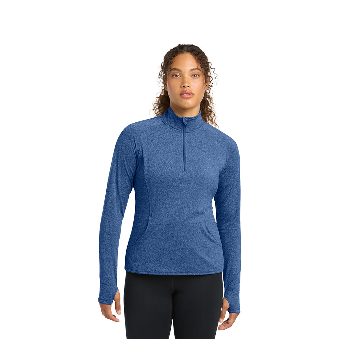 Stretch Pull Over 1/4 Zip - Ladies