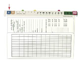 ProFiles™ 1/2" Alphabet Labels