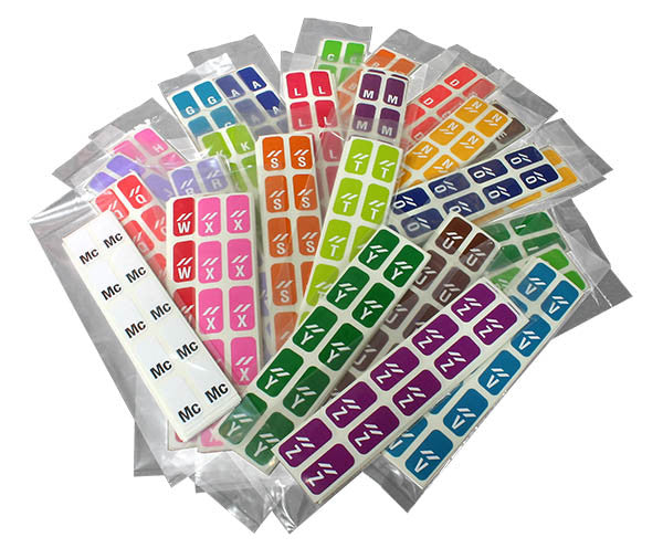 ProFiles™ 1/2" Alphabet Labels