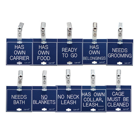 Variety Pack - Information, General Information for Kennel Help Clip-Its™ (Pack of 10)