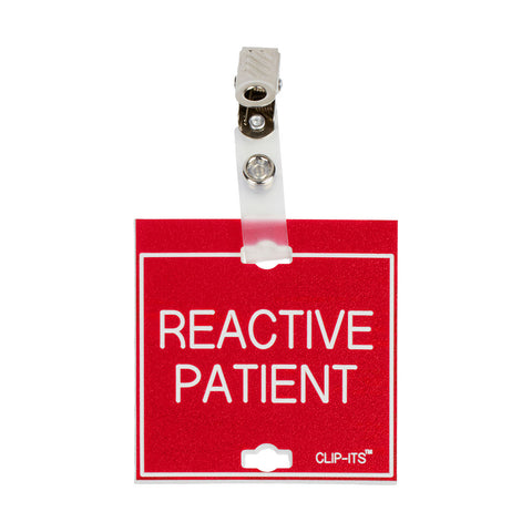 REACTIVE PATIENT Clip-Its™ (Pack of 6)