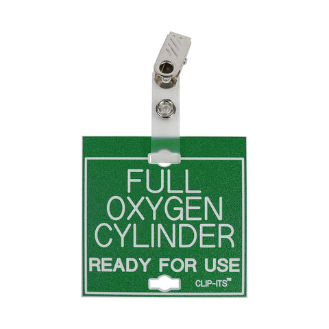 FULL OXYGEN CYLINDER READY FOR USE Clip-Its™ (Pack of 6)