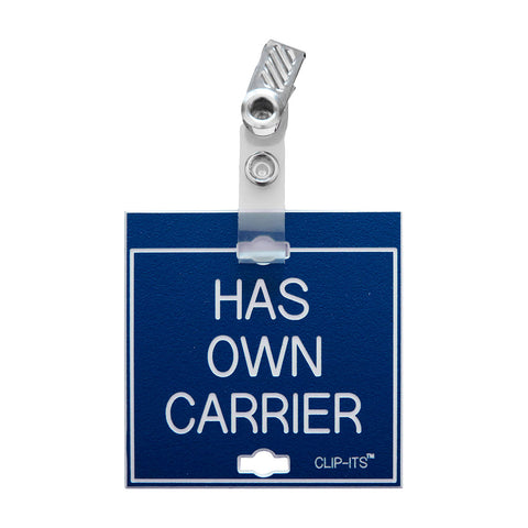 HAS OWN CARRIER Clip-Its™ (Pack of 6)