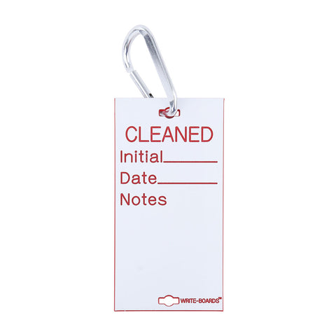 Write-Boards™  3" x 6" - White - CLEANED (Bag of 3)