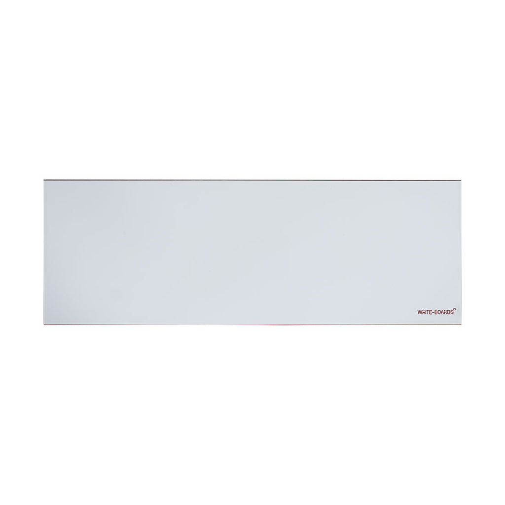 12" x 4" Write-Boards™ White Plate with Magnetic Back (Pack of 3)