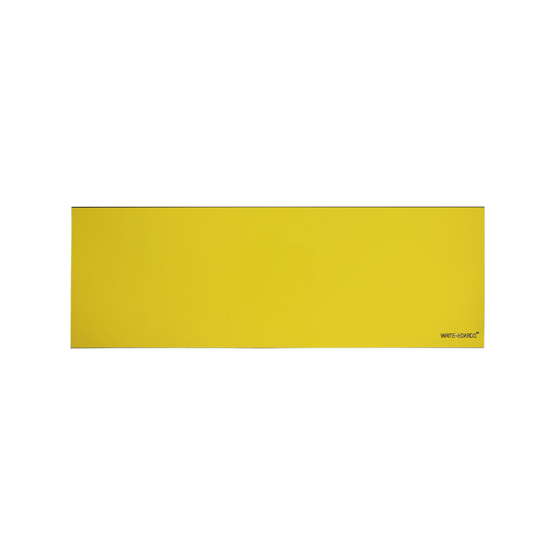 Write-Boards™ 12" x 4" - Blank Plate with Magnetic Back