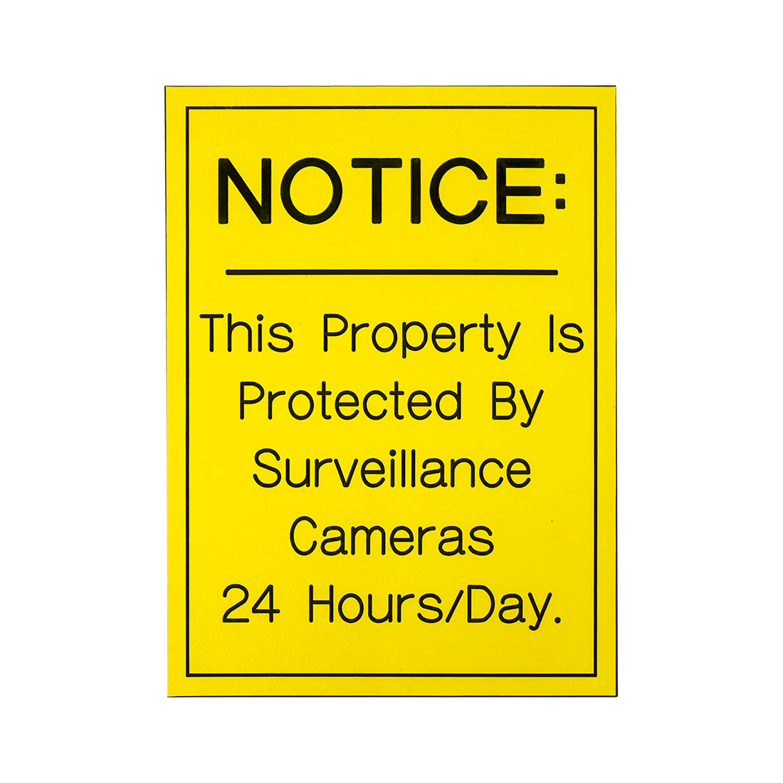 Property Protected By Surveillance Camera