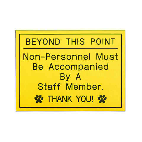 Non-Personnel Beyond This Point...