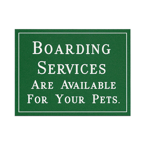 BOARDING SERVICES...