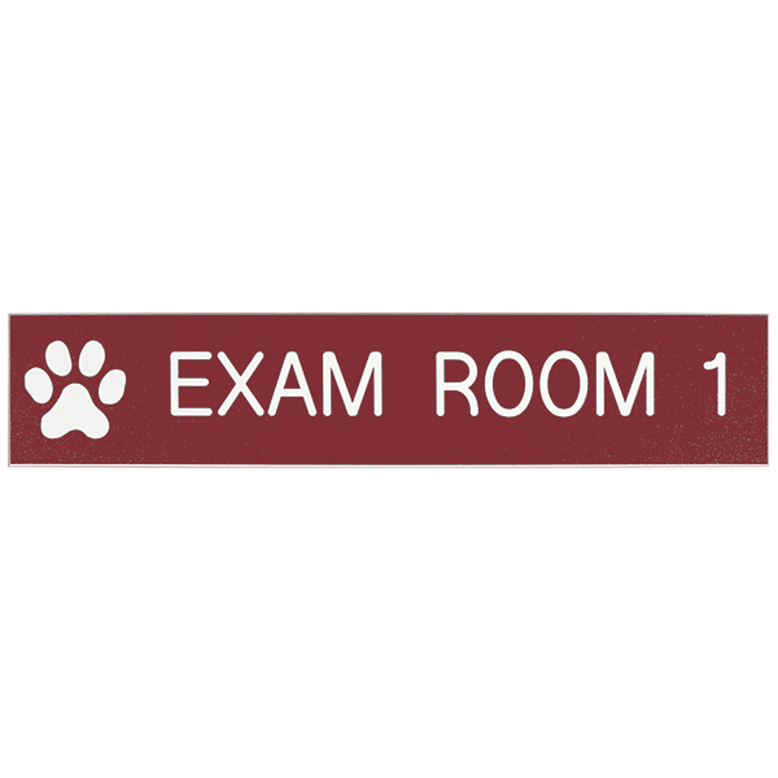 10" x 2" Room Identification Sign
