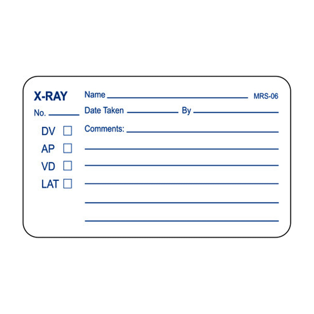 Medical Record Stickers - X-Ray (Pack of 200)