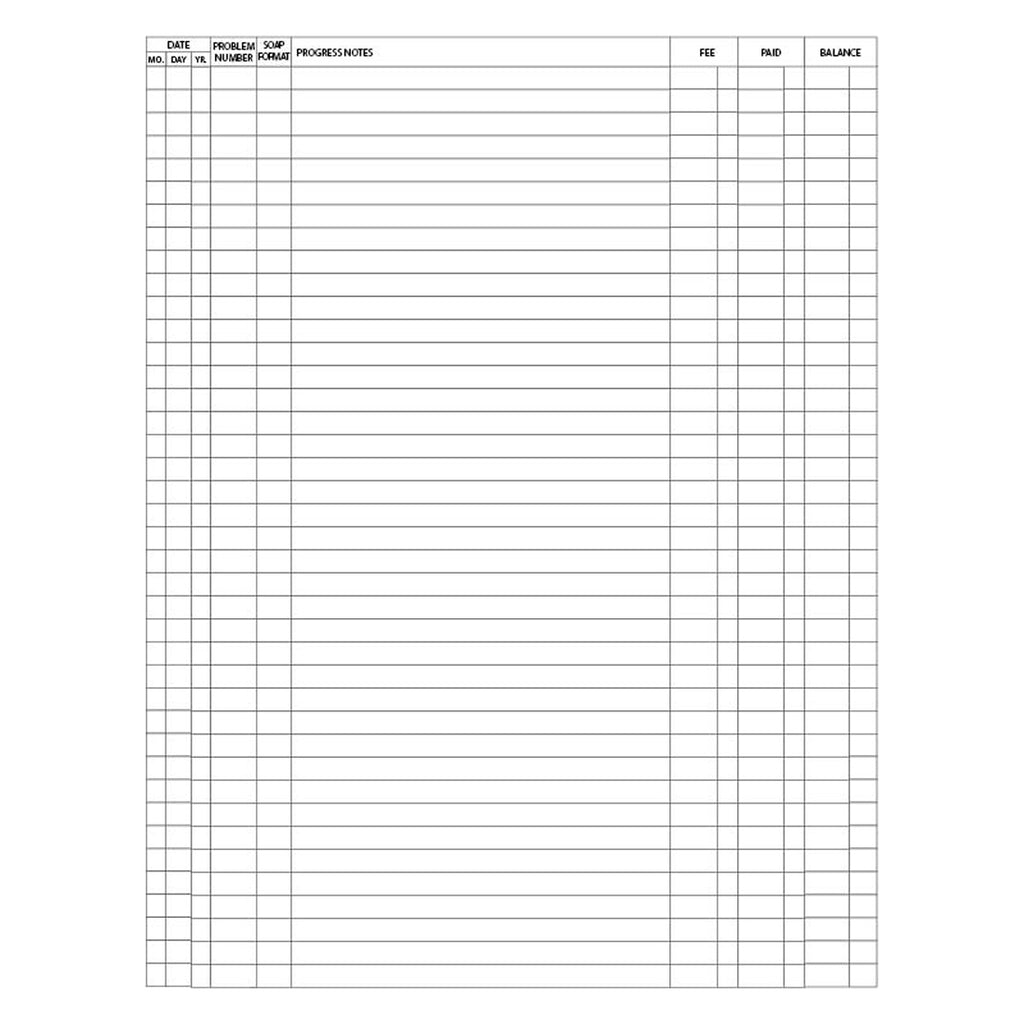 Owner/Patient Progress Notes, 2-Sided (Pack of 500)