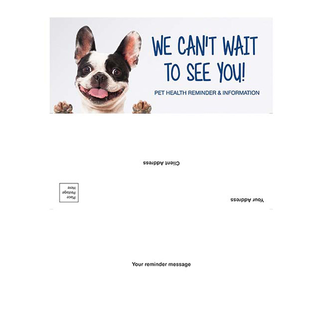 Fold & Mail™ Educating Reminders