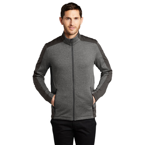 Port Authority® Men's Grid Fleece Jacket