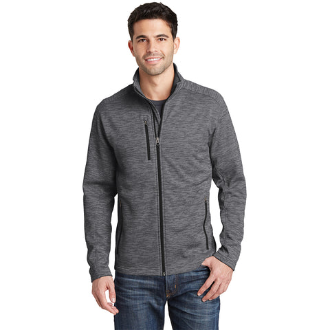 Port Authority® Men's Digi Stripe Fleece Jacket