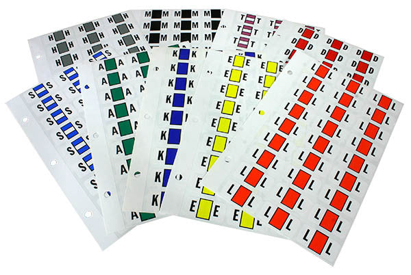 ProFiles™ MiniFiles - Mini Alpha Labels
