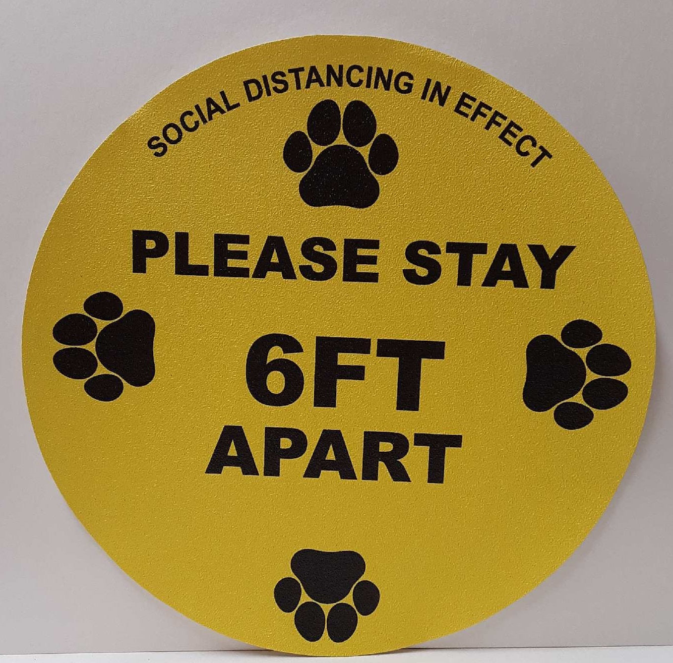 Outdoor Floor Decal, 12" x 12"
