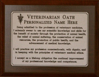 Veterinary Oath